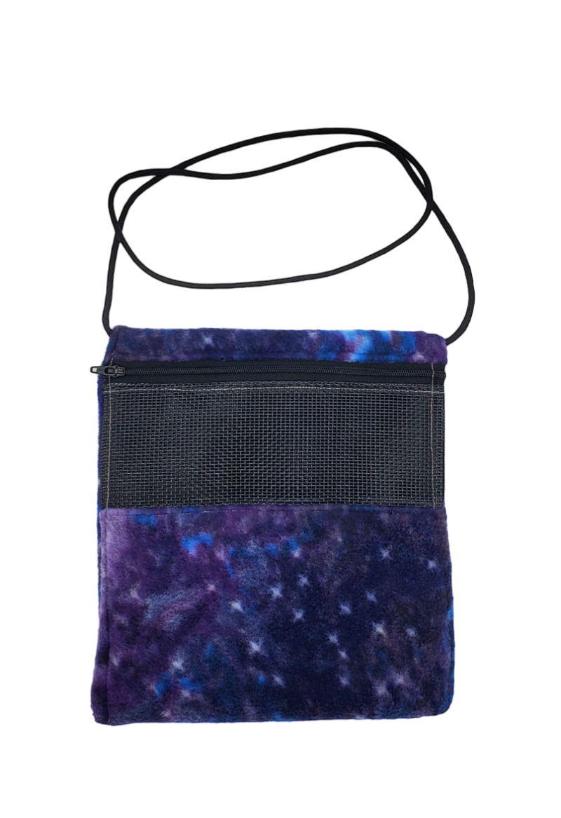 Pattern Double Lined Bonding Pouch W/ View