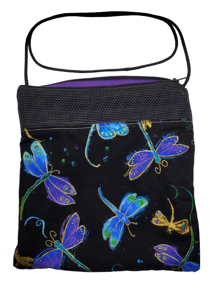 Cotton Double Lined Bonding Pouch W/ View