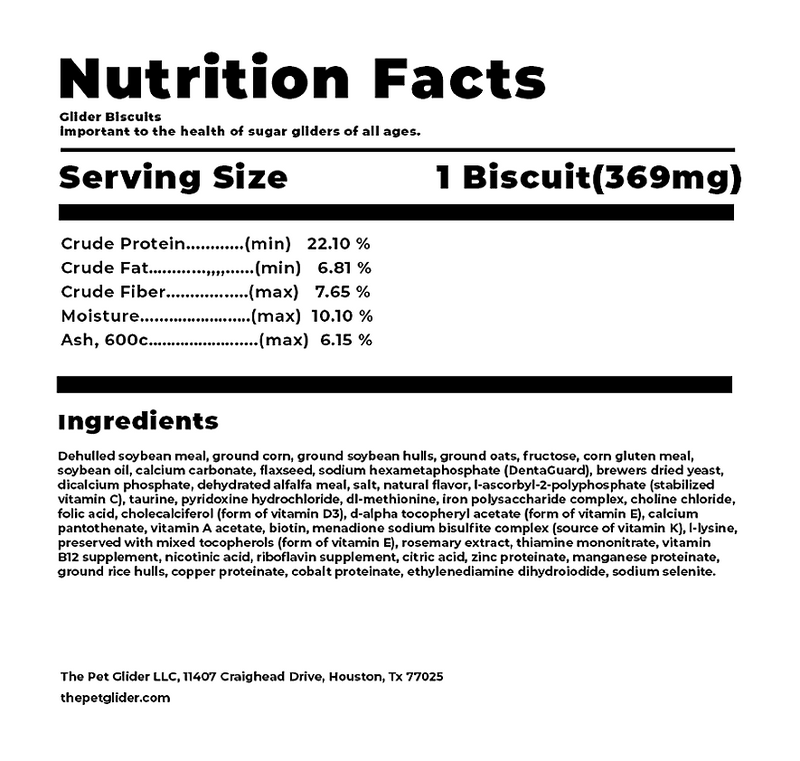 Sample Month - Ultimate Sugar Glider Nutritional Sample Package