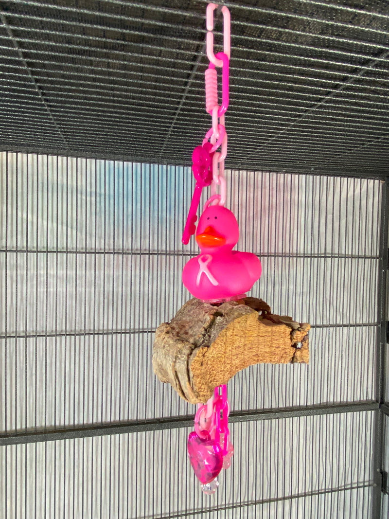💕 Pink Power Cork Critter
