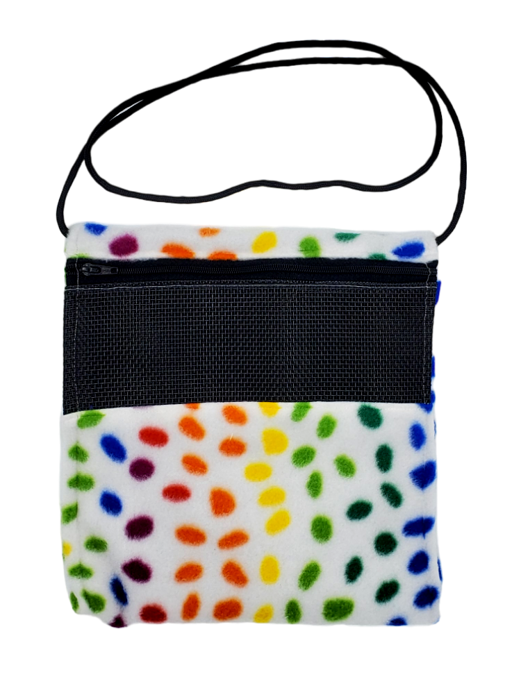 Pattern Double Lined Bonding Pouch W/ View