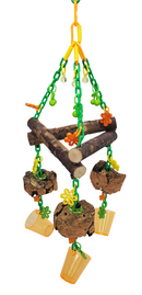 Eucalyptus & Cork Triangle Swing