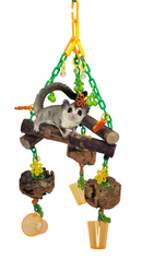 Eucalyptus & Cork Triangle Swing