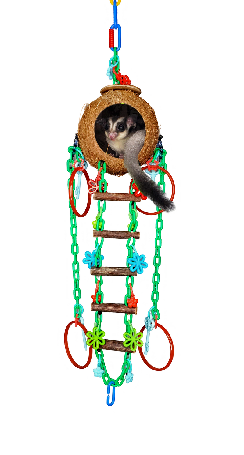 Deluxe Pulley Coconut Cave