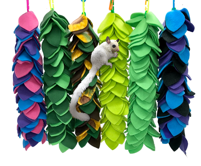 Mini Fleece Leaf Vine