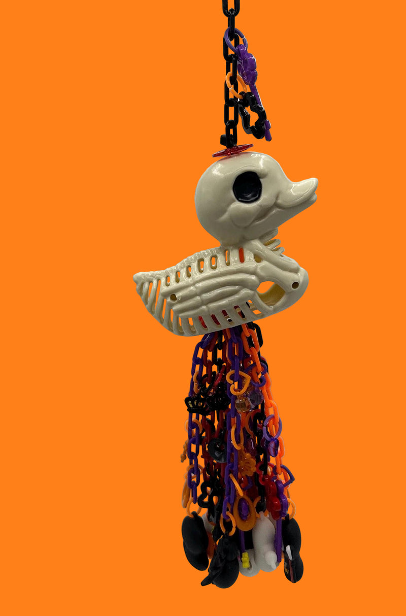 🦆💀🎃 Halloween Duck Skeleton Jingle Jangle  🦆💀🎃