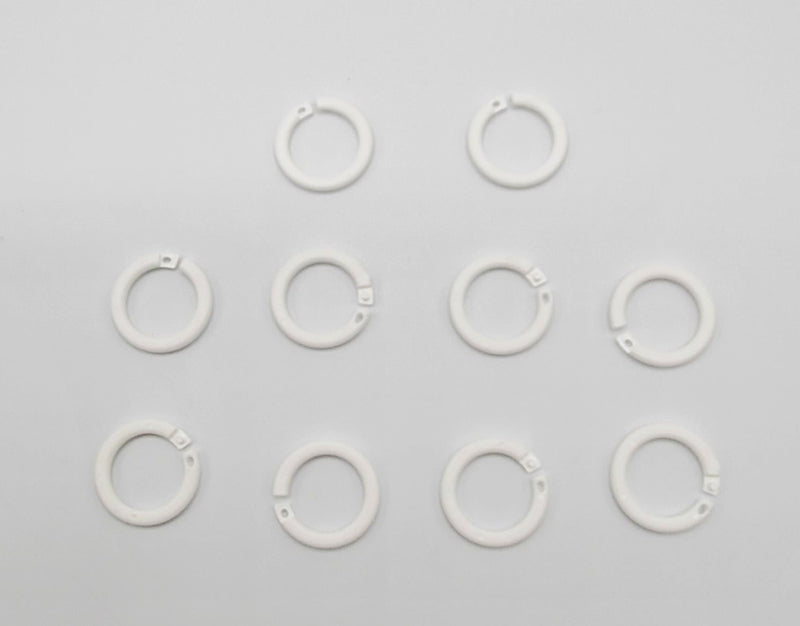 10 Pack Plastic O Ring Links
