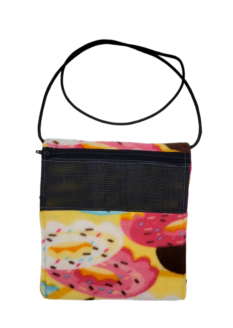 Pattern Double Lined Bonding Pouch W/ View
