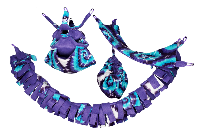 4 Piece Cage Set (includes Poof Pouch)