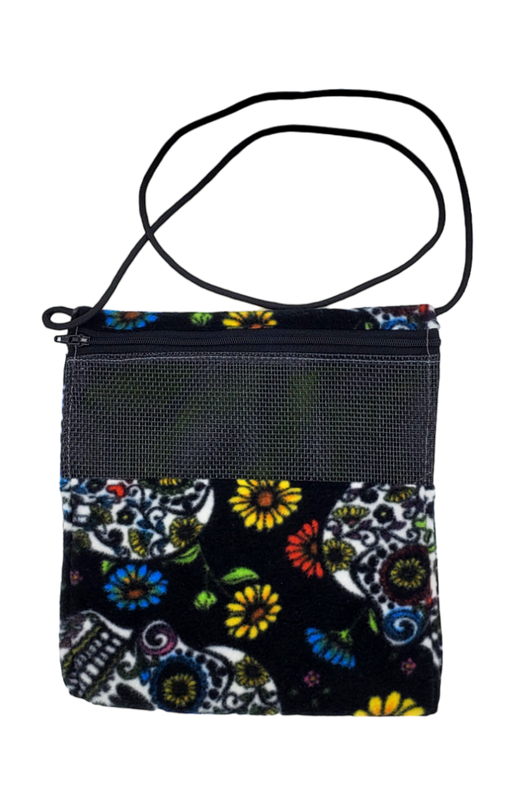 Pattern Double Lined Bonding Pouch W/ View